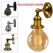 Retro Lampe Vintage Wandleuchten Wandlampe E27 Wandspot Design 240V