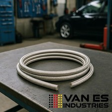 Benzinleitung 8mm Kraftstoffleitung Stahlflex V2A Benzinschlauch Dieselschlauch