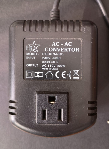 Converter 230v 110v - ac-ac,