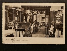 AK INSTERBURG CAFE MÜHLE Tschernjachowsk 1939 GASTRAUM OSTPREUSSEN OPR GELAUFEN