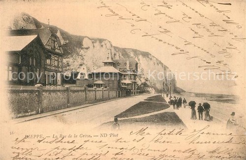 Dieppe rue la greve - dieppe, de