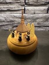 Erzgebirge Müller kurrende Spieluhr Seiffen-Stille Nacht-Nr.882 neuwertig