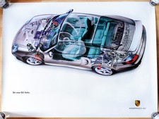 Porsche Werbe Plakat Poster