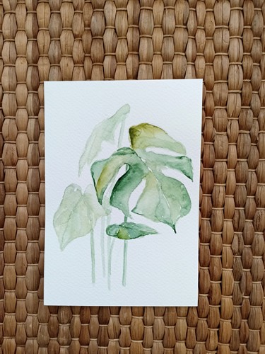 Aquarell bilder pflanzen - aquarell,