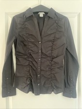 Schwarze H&M Bluse Gr. 36