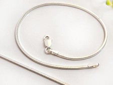 Armband Silber 925 eckige Schlangenkette 17 - 21 cm echt Sterlingsilber sg220