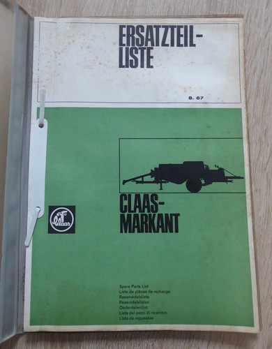 Claas ballenpresse markant - claas,