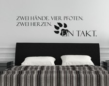Wandtattoo Hunde | Ein Takt |