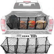 Heckklappennetz Heckklappe schwarz Netz 120x30cm passend für Ford Ranger