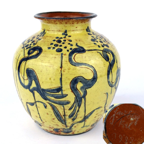 Signierte keramik vase ruth - signierte,