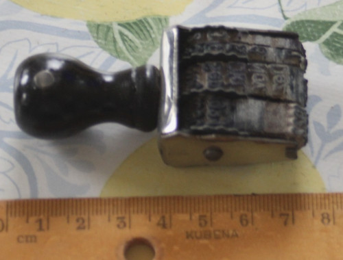 Stempel datum rollenstempel - stempel,