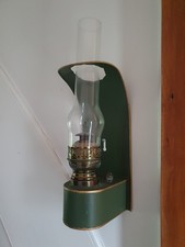Vintage Petroleumlampe mit Ideal Brenner 20