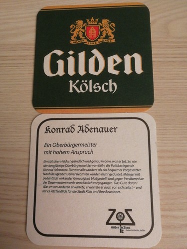 Bierdeckel brauerei gilden - brauerei,