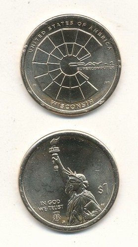 Usa dollar 2026 unc - dollar, (p)