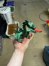 Playmobil grüner Drache - 1995 geobra - selten - Sammler - Ritterburg - dragon