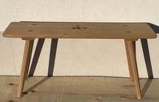 Vorbank aus altem Holz