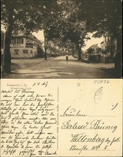 Ansichtskarte Schwepnitz Königsbrücker Straße 1911