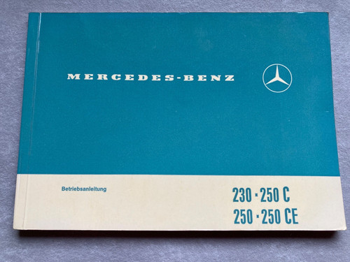 Betriebsanleitung mercedes - betriebsanleitung,