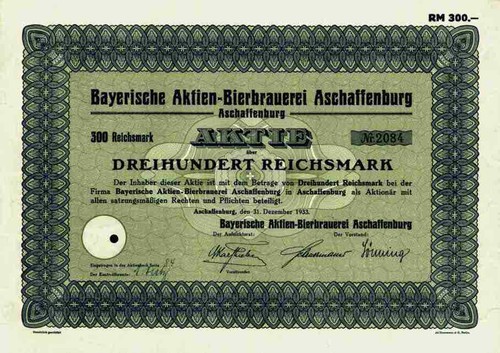 Bayerische bierbrauerei 1933 - bayerische,