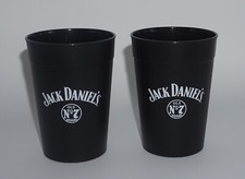 Jack Daniels Kunststoffbecher 2 Stück Longdrink Becher Mehrwegbecher Party 0,3l