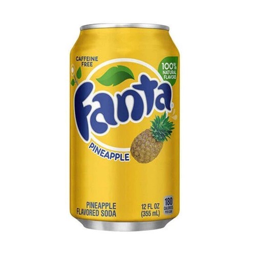 Fanta pineapple 355ml - fanta,