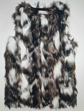 H&M Damen Weste aus Fellimitat