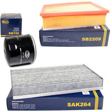 Inspektionspaket Filterset SCT für Renault Megane III Coupe 1.5 dCi 90 106 110PS