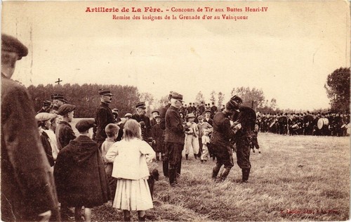 Cpa artillerie von fere - artillerie,