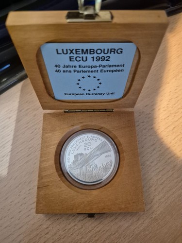 Luxembourg ecu 1992 - luxembourg, 1992,