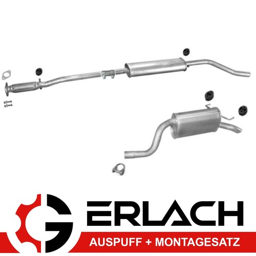 Auspuffanlage für fiat idea - auspuffanlage,