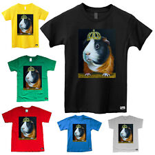 EAKS® Kinder T-Shirt "Royal Guinea Pig" Jungen Shirt Meerschweinchen mit Krone