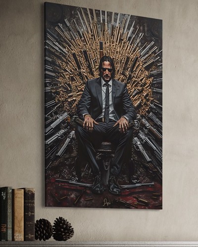 John wick leinwandbild - john,