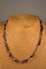 Tourmaline chain necklace