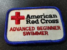 Vintage American Red Cross Patch Aufnäher - Rotes Kreuz Amerika