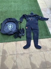 Beuchat Iceberg Pro Trockentauchanzug - Größe XL + Full Set (Kapuze, Stiefel, Unteranzug)