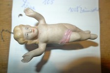 Christbaumschmuck fliegender Engel Biskuitporzellan um 1900 unbeschädigt