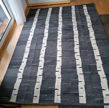 IKEA Wollteppich Stockholm 2025, flach gewebt, 170×240 cm, fast neu, handgewebt 