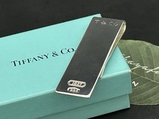 Tiffany&Co. Geldklammer Geldschein Geldklammer 1837 Sterling Silber 925 mit P...