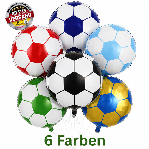 Fußball folienballon - fußball,