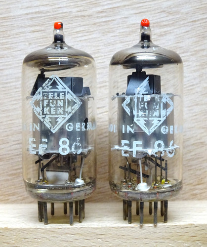 Pair telefunken ef86 - pair:,