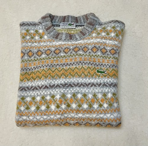 Lacoste pullover vintage - lacoste,