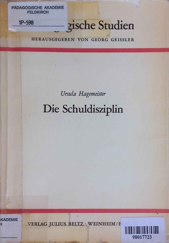 Die schuldisziplin - die,