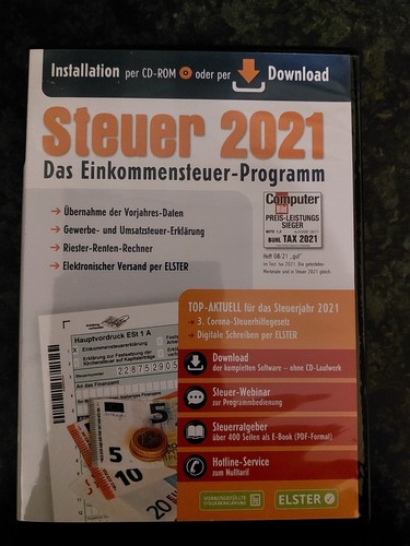 Steuer sparer 2021 - 2021, cd