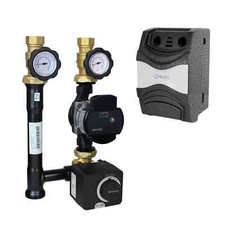 Pumpengruppe mit 3 Wege Mischer Pumpenstation Heizkreisset Wilo Heizkreis