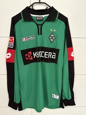 Borussia Mönchengladbach Kyocera Trikot langarm Spielertrikot Gladbach Gr.L 