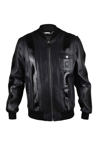 Philipp plein lederjacke - philipp,