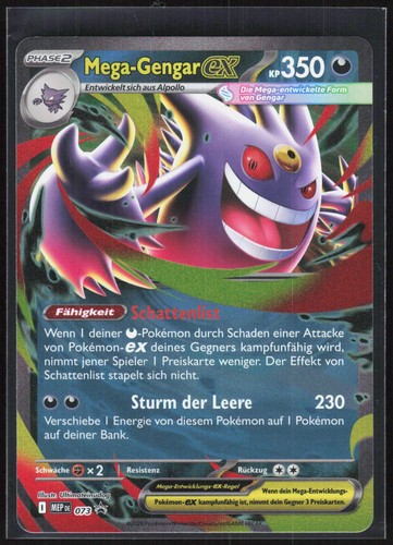 Pokemon tcg mega gengar - mega-gengar, ex