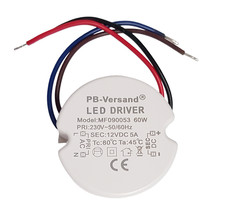 LED Trafo 60 Watt 12V DC