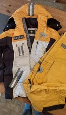 Bogner Skianzug Skijacke Skihose 152-158 Jungen gelb schwarz weiß XL