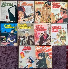 10 verschiedene Corto Maltese, allein erster Auflage, Comic, siehe Bild!